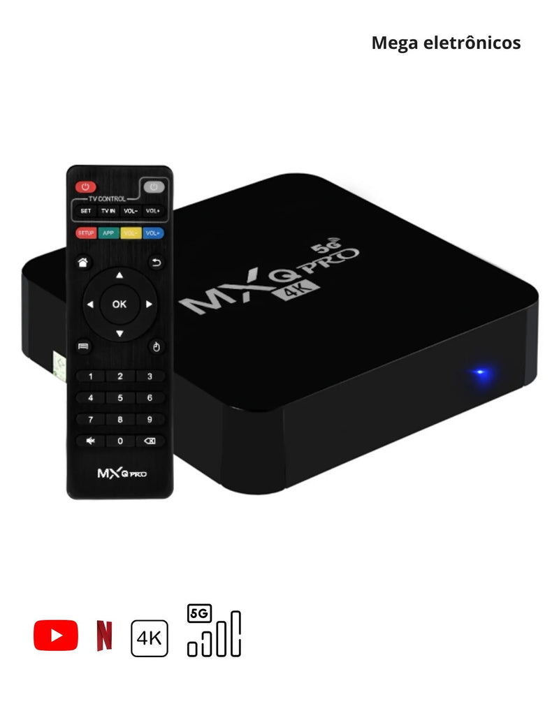 smart Tv box 512gb 4k Android 11.1 Wifi 5g Internet